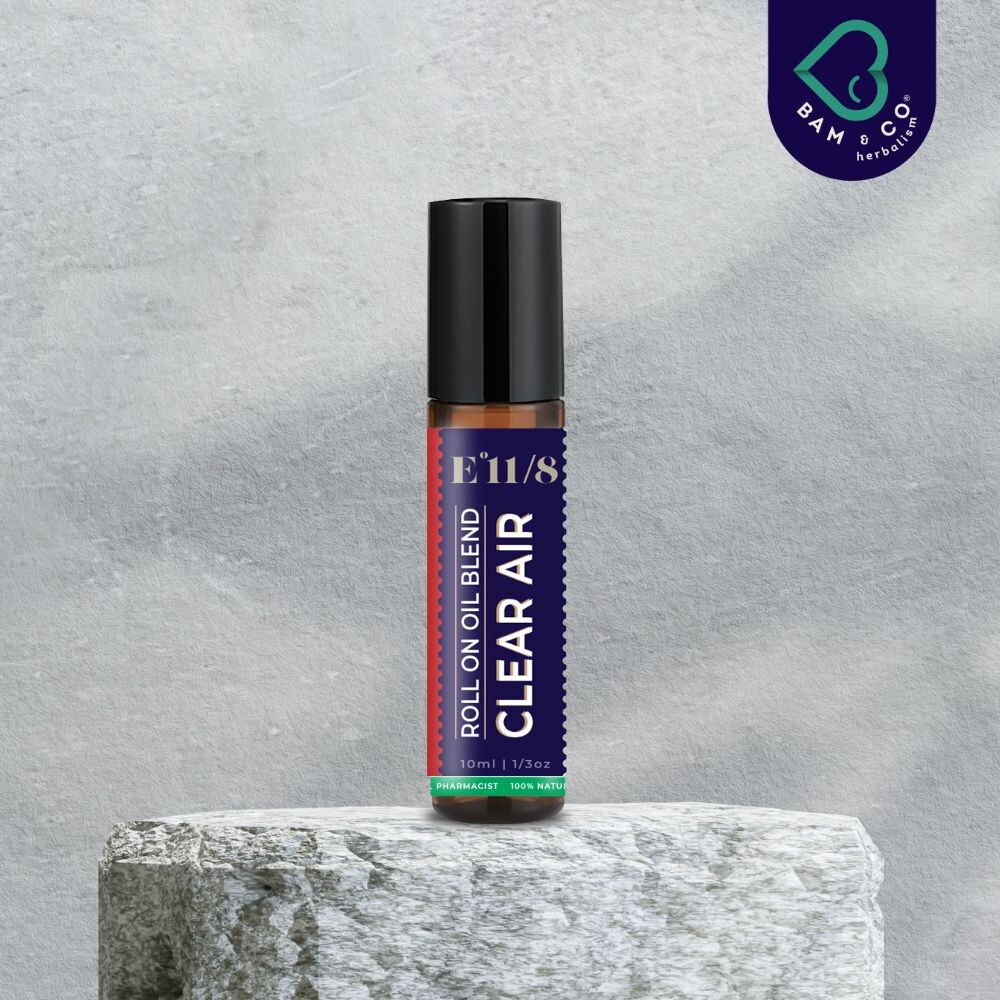 BAM & CO Clean Air Therapeutic Essential Oil Roll On – Ezbreath / Clean Airway 10ml